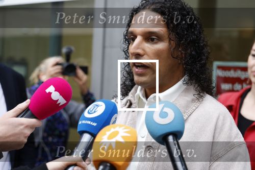 Haarlem 14 juni 2024
Rechtszaak Ali B ivm verkrachtingszaak in rechtbank van Haarlem .Zijn advocaat is Bart Swier