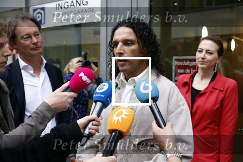 Haarlem 14 juni 2024
Rechtszaak Ali B ivm verkrachtingszaak in rechtbank van Haarlem .Zijn advocaat is Bart Swier