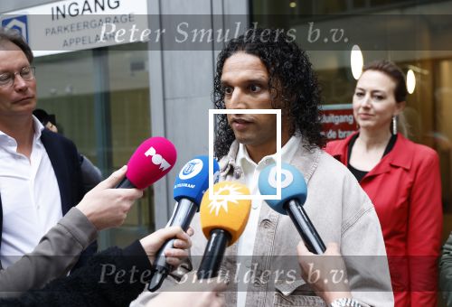 Haarlem 14 juni 2024
Rechtszaak Ali B ivm verkrachtingszaak in rechtbank van Haarlem .Zijn advocaat is Bart Swier