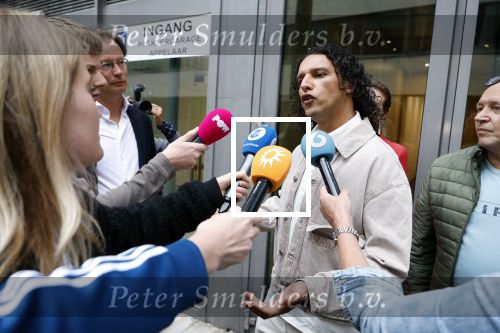Haarlem 14 juni 2024
Rechtszaak Ali B ivm verkrachtingszaak in rechtbank van Haarlem .Zijn advocaat is Bart Swier