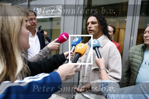 Haarlem 14 juni 2024
Rechtszaak Ali B ivm verkrachtingszaak in rechtbank van Haarlem .Zijn advocaat is Bart Swier