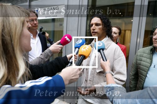 Haarlem 14 juni 2024
Rechtszaak Ali B ivm verkrachtingszaak in rechtbank van Haarlem .Zijn advocaat is Bart Swier