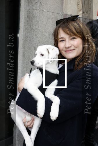 Amsterdam 27 maart 2024
Barbara Sloesen met vriend Joost Hofman en hun hondje in het centrum van amsterdam.