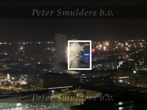 1 Januari 2024
Uitzicht vanaf 80 meter hoogte De Bunkertoren met in het oosten de TU/e en in het zuiden het centrum van Eindhoven
