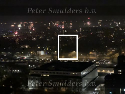 1 Januari 2024
Uitzicht vanaf 80 meter hoogte De Bunkertoren met in het oosten de TU/e en in het zuiden het centrum van Eindhoven