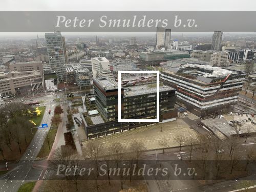 23 December 2022
Uitzicht vanaf 80 meter hoogte De Bunkertoren met in het oosten de TU/e en in het zuiden het centrum van Eindhoven