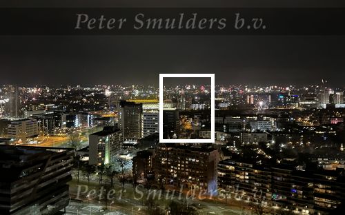 1 Januari 2023
Uitzicht vanaf 80 meter hoogte De Bunkertoren met in het oosten de TU/e en in het zuiden het centrum van Eindhoven