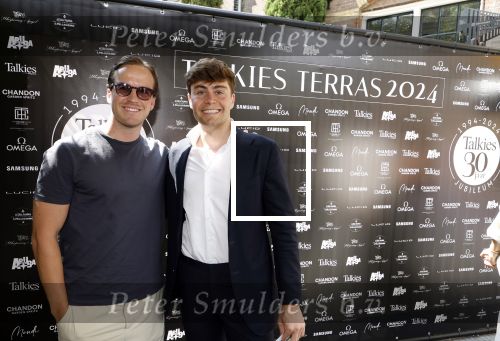 Amsterdam 6 juni 2024
Talkies terras awards bij het College Hotel .