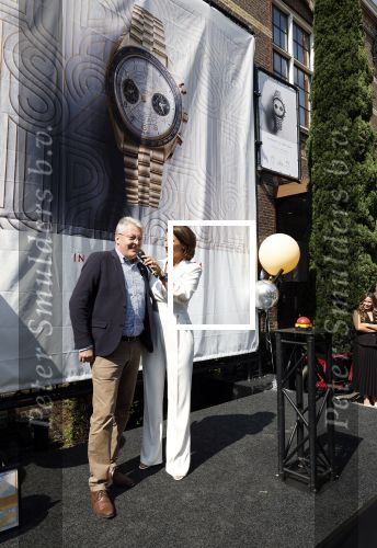 Amsterdam 6 juni 2024
Talkies terras awards bij het College Hotel . Eric Vanderhoeven (Omega) en Kristina Bozilovic