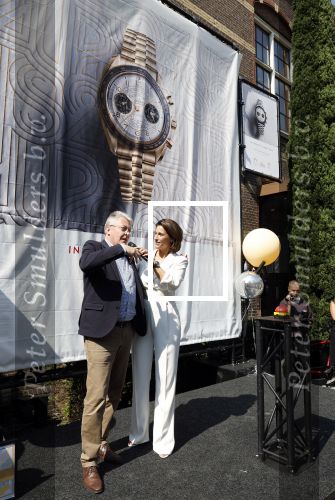 Amsterdam 6 juni 2024
Talkies terras awards bij het College Hotel . Eric Vanderhoeven (Omega) en Kristina Bozilovic