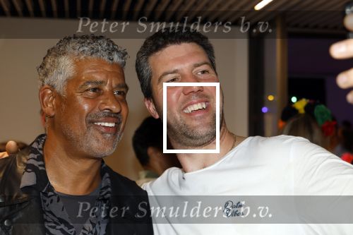 Amsterdam 25 mei 2024
Feestje na concert van de Toppers in de Johan Cruijff Arena. Frank Rijkaard en Henk ten Cate en zijn vrouw