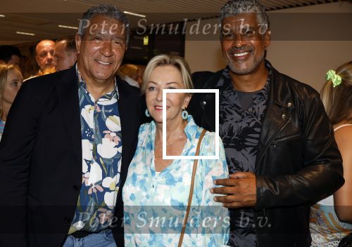 Amsterdam 25 mei 2024
Feestje na concert van de Toppers in de Johan Cruijff Arena. Frank Rijkaard en Henk ten Cate en zijn vrouw