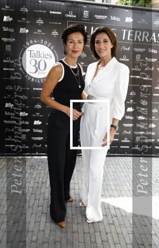 Amsterdam 6 juni 2024
Talkies terras awards bij het College Hotel . Gunay Uslu en Kristina Bozilovic