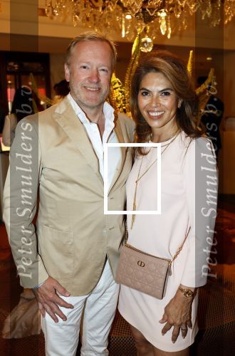 Amsterdam 22 juni 2024
Luxery fair in hotel L Europe. Inge v d Spek met partner