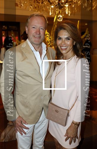 Amsterdam 22 juni 2024
Luxery fair in hotel L Europe. Inge v d Spek met partner