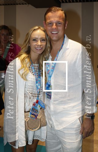 Amsterdam 25 mei 2024
Jacky Omtzigt met vriend bij toppers in Concert in de Amsterdam Johan Cruijff arena