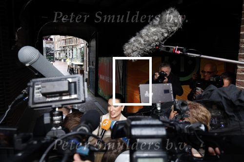 Haarlem 12 juni 2024
Rechtszaak Ali B in rechtbank van Haarlem . Sebas Diekstra arriveert met Jill Helena