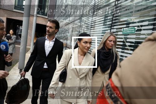 Haarlem 12 juni 2024
Rechtszaak Ali B in rechtbank van Haarlem . Sebas Diekstra arriveert met Jill Helena