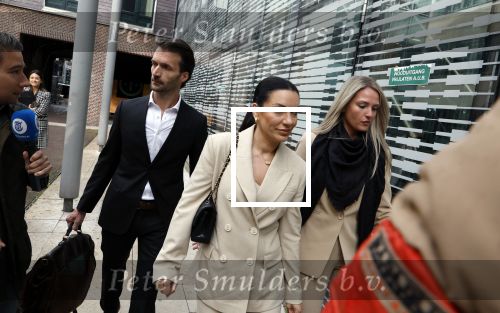 Haarlem 12 juni 2024
Rechtszaak Ali B in rechtbank van Haarlem . Sebas Diekstra arriveert met Jill Helena