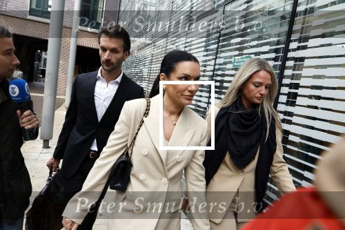 Haarlem 12 juni 2024
Rechtszaak Ali B in rechtbank van Haarlem . Sebas Diekstra arriveert met Jill Helena