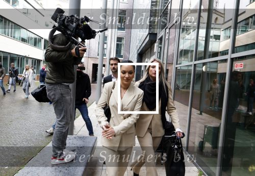 Haarlem 12 juni 2024
Rechtszaak Ali B in rechtbank van Haarlem . Sebas Diekstra arriveert met Jill Helena
