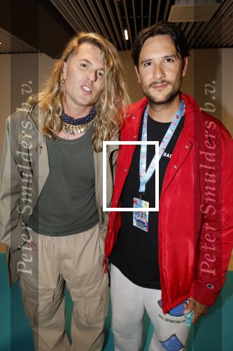 Amsterdam 25 mei 2024
Feestje na concert van de Toppers in de Johan Cruijff Arena. Jordy Huisman en Yuki Kempees