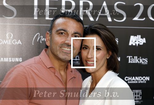 Amsterdam 6 juni 2024
Talkies terras awards bij het College Hotel . Kristina Bozilovic met haar man Tamer