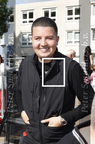 Zeewolde 29 mei 2024
Marco Schuitmaker bij de opnames van het muziekfeest op het plein