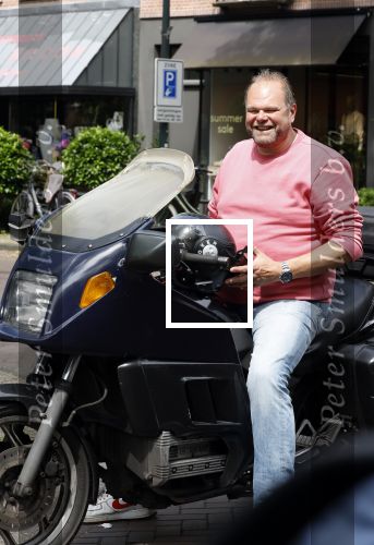 Amsterdam 20 juni 2024
Menno Kohler op zijn motor . Menno is ruim 40 kg afgevallen .