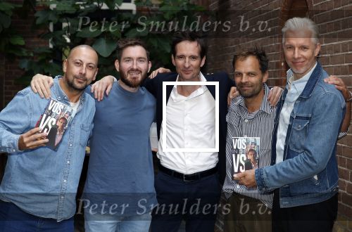Amsterdam 27 mei 2024
Boekpresentatie Michiel Vos  in het College Hotel.  Michiel Vos met Paul Barewijk Kevin Groeneweg Daan Nieber en Arno Kantelberg