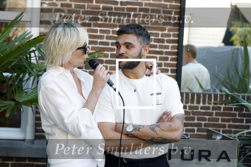 Naarden 19 juni 2024
Presentatie stormer sloep ism Monique des Bouvrie bij het Arsenaal. Bob Wisse en Jan des Bouvrie jr  zijn al hun hele leven vrienden . Monique des Bouvrie Bob Wisse en Jan des Bouvrie