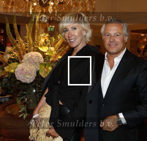 Amsterdam 22 juni 2024
Luxery fair in hotel L Europe. Monique des Bouvrie en Otto Klein