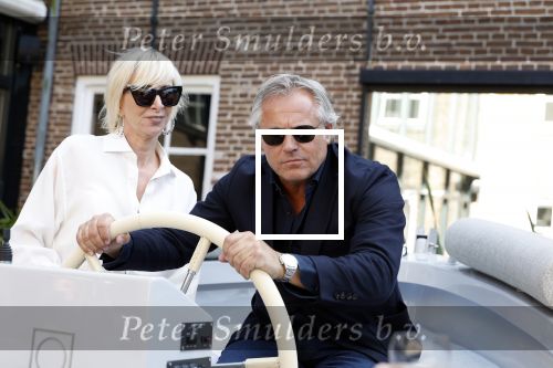 Naarden 19 juni 2024
Presentatie stormer sloep ism Monique des Bouvrie bij het Arsenaal. Bob Wisse en Jan des Bouvrie jr  zijn al hun hele leven vrienden . Monique des Bouvrie met partner Otto Klein