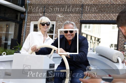 Naarden 19 juni 2024
Presentatie stormer sloep ism Monique des Bouvrie bij het Arsenaal. Bob Wisse en Jan des Bouvrie jr  zijn al hun hele leven vrienden .