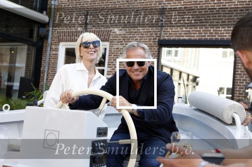 Naarden 19 juni 2024
Presentatie stormer sloep ism Monique des Bouvrie bij het Arsenaal. Bob Wisse en Jan des Bouvrie jr  zijn al hun hele leven vrienden .