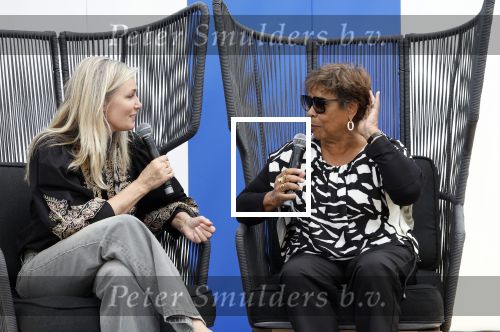 Vijfhuizen 28 mei 2024
Noraly Beyer wordt geinterviewd door Vivian Slingerland op de Libelle zomerweek.