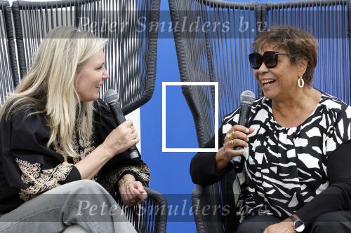 Vijfhuizen 28 mei 2024
Noraly Beyer wordt geinterviewd door Vivian Slingerland op de Libelle zomerweek.
