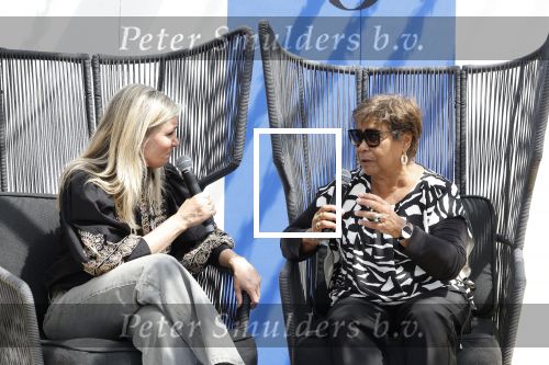 Vijfhuizen 28 mei 2024
Noraly Beyer wordt geinterviewd door Vivian Slingerland op de Libelle zomerweek.