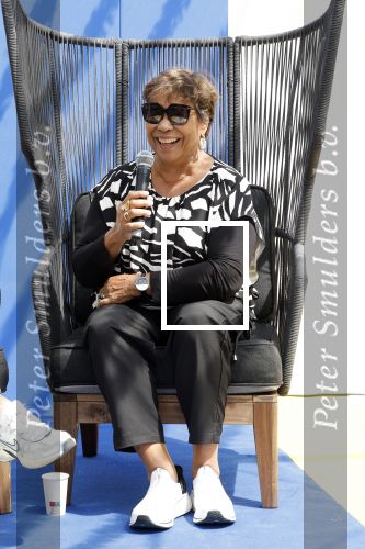 Vijfhuizen 28 mei 2024
Noraly Beyer wordt geinterviewd door Vivian Slingerland op de Libelle zomerweek.