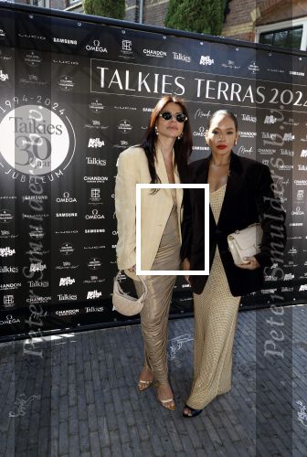Amsterdam 6 juni 2024
Talkies terras awards bij het College Hotel . Olcay Gulsen en Winonah de Jong