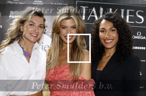 Amsterdam 6 juni 2024
Talkies terras awards bij het College Hotel . Ona Moody  Denise Speelman en Rikkie Koole