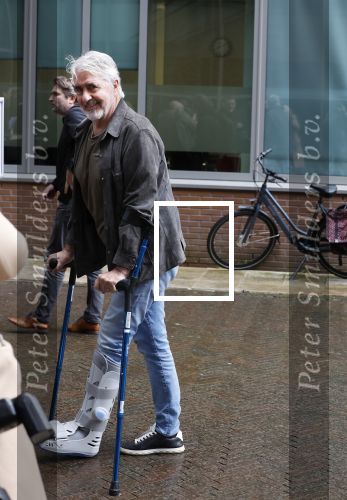 Haarlem 12 juni 2024
Rechtszaak Ali B in rechtbank van Haarlem . Oa Natacha Harlequin is de advocaat van Ali B. Pieter Storms op krukken