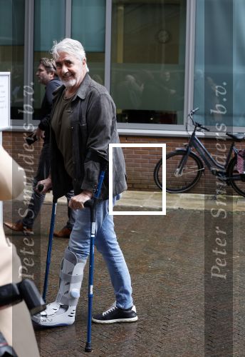 Haarlem 12 juni 2024
Rechtszaak Ali B in rechtbank van Haarlem . Oa Natacha Harlequin is de advocaat van Ali B. Pieter Storms op krukken