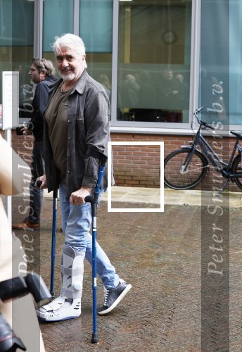 Haarlem 12 juni 2024
Rechtszaak Ali B in rechtbank van Haarlem . Oa Natacha Harlequin is de advocaat van Ali B. Pieter Storms op krukken