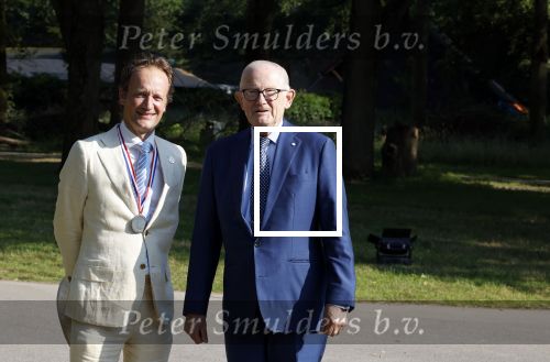 Haarzuilens 26 juni 2024
Nationale haringparty op kasteel de Haar. Mr Pieter v Vollenhoven met Frank Houben