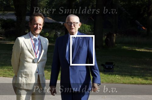 Haarzuilens 26 juni 2024
Nationale haringparty op kasteel de Haar. Mr Pieter v Vollenhoven met Frank Houben