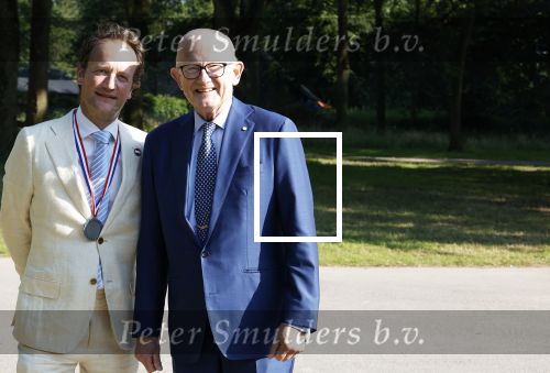 Haarzuilens 26 juni 2024
Nationale haringparty op kasteel de Haar. Mr Pieter v Vollenhoven met Frank Houben