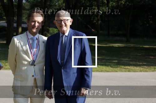 Haarzuilens 26 juni 2024
Nationale haringparty op kasteel de Haar. Mr Pieter v Vollenhoven met Frank Houben