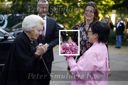 Amsterdam 6 juni 2024
Prinses Beatrix bij Holland festival in de westergasfabriek.