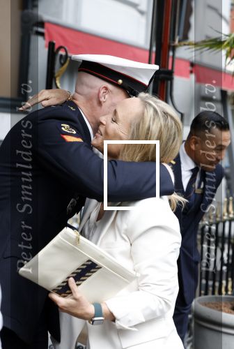 Den Haag 13 juni 2024
Prinses Margarita en Cees Wijburg arriveren bij Hotel des Indes voor de nationale veteranendag.